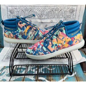 Catepillar Code Scout mid multi color Soft Toe sneaker/Boot Men’s Size 12 EUC